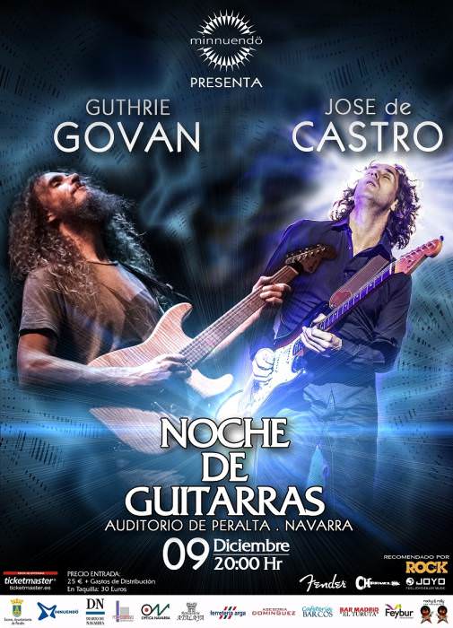 Cartel Noche de Guitarras 2017 - Guthrie Govan