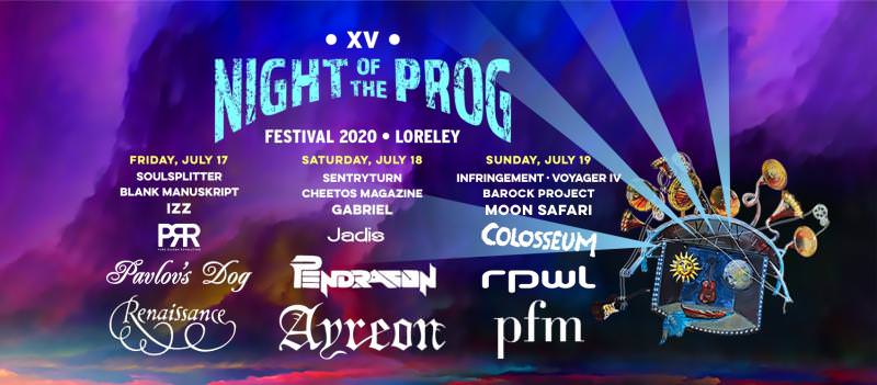 cartel festival Night of the Prog 2020